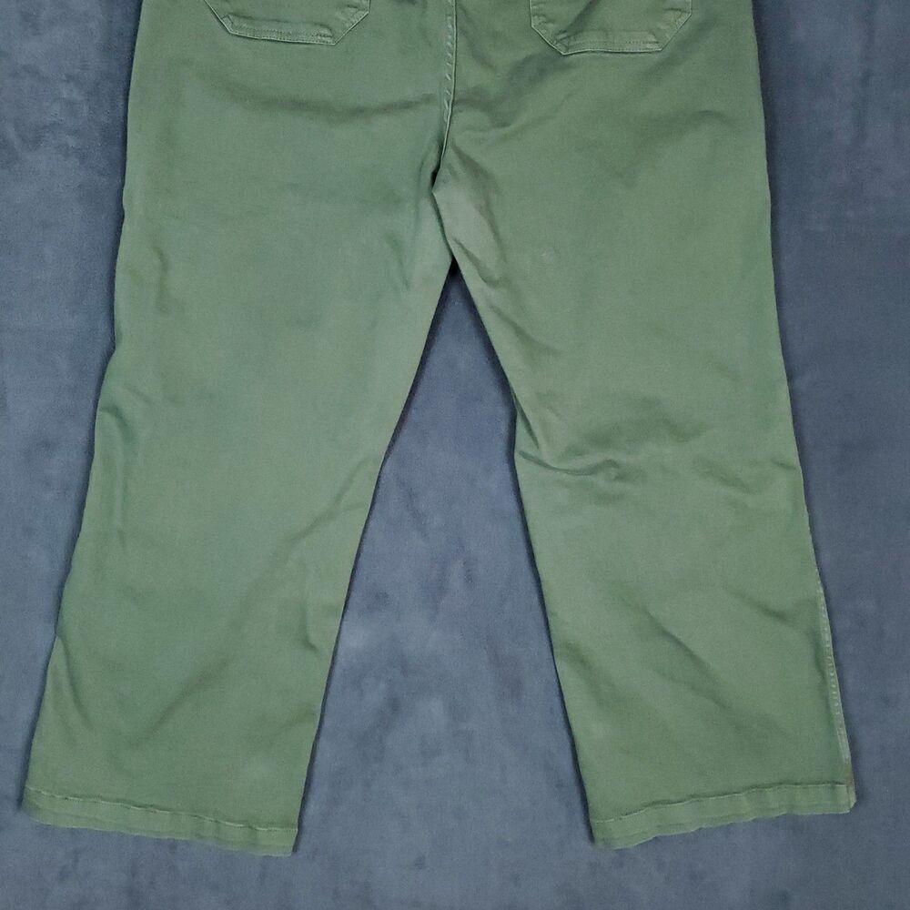 Vineyard Vines Pants Womens 36 Green High Rise Wide Leg Casual Stretch Modern - Picture 12 of 14